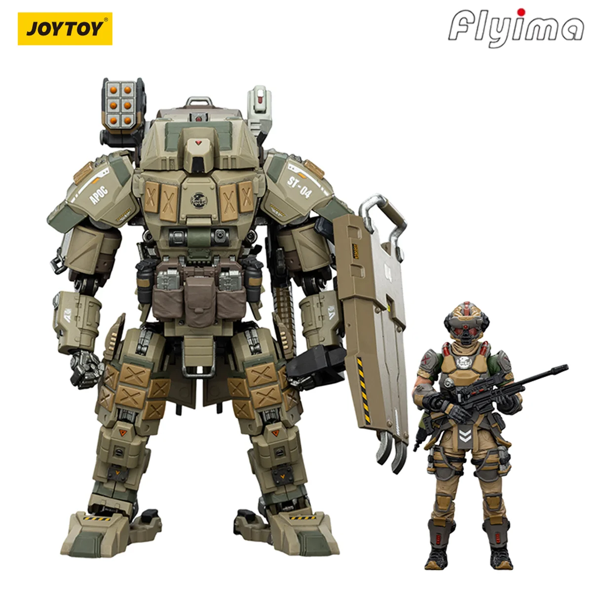 [Pre-order]JOYTOY Dark Source 1/25 Action Figure APOC Series Mech&UNSC 5PCS Anime Military Model