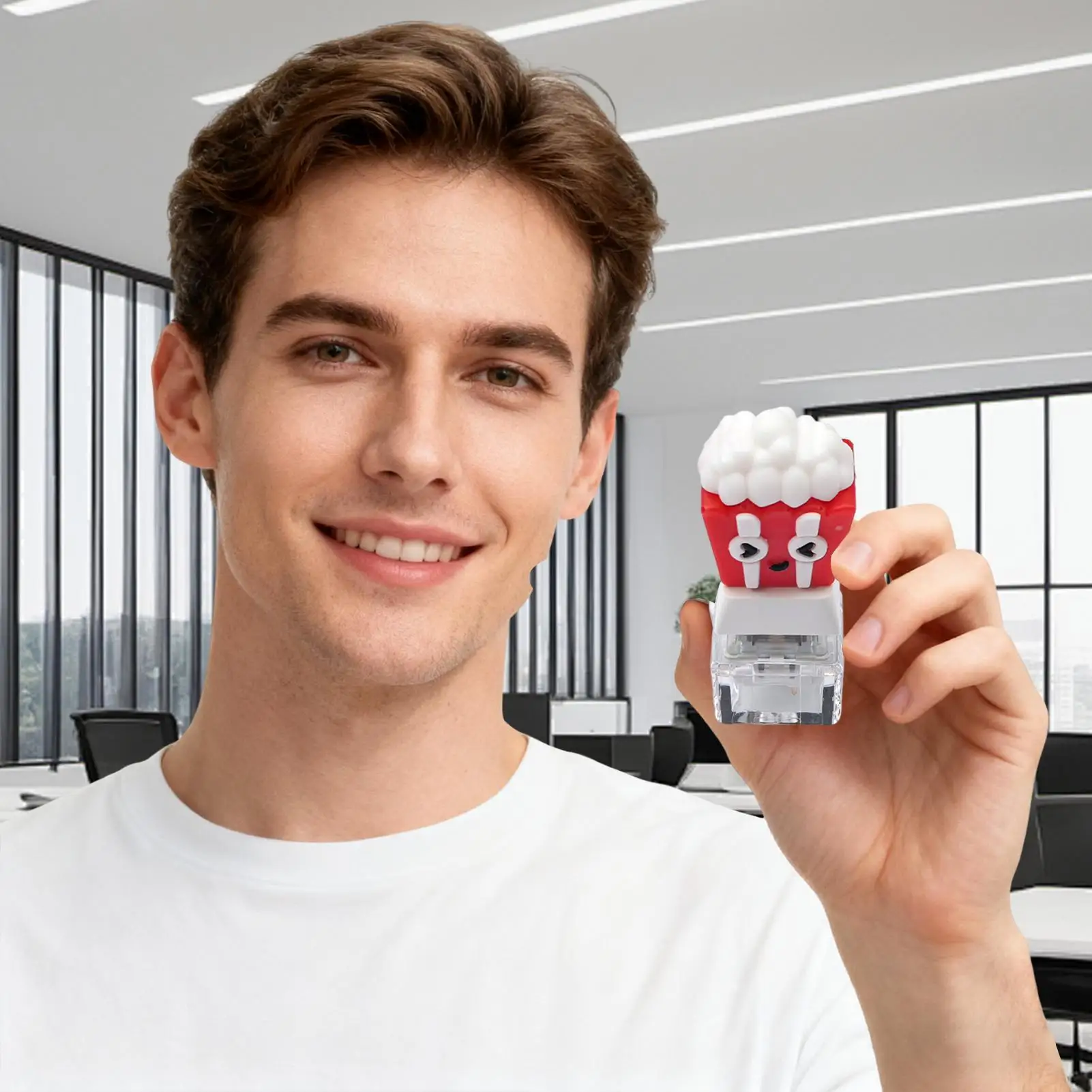 Cute Keychain Novelty Food Design Button Keyring Simulation Hamburger Button Keychain Pendant For Men Women Boys Girls Youth