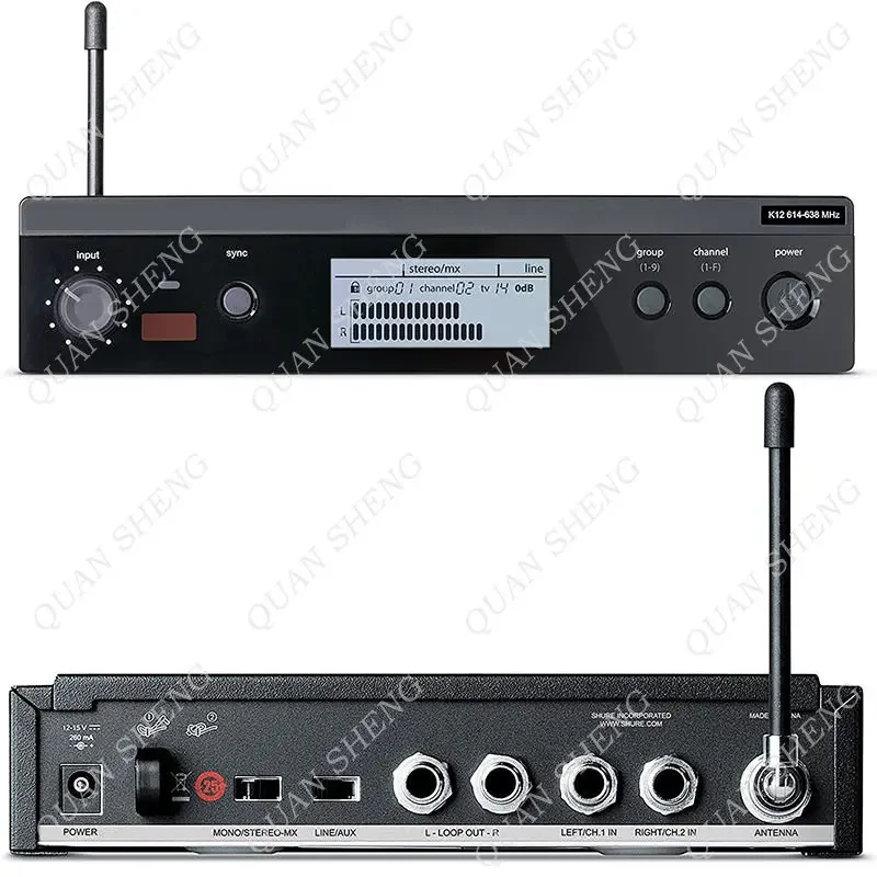 New PSM300 Stereo UHF Vocal Stage Instrument Monitor in Ear Wireless Monitor System