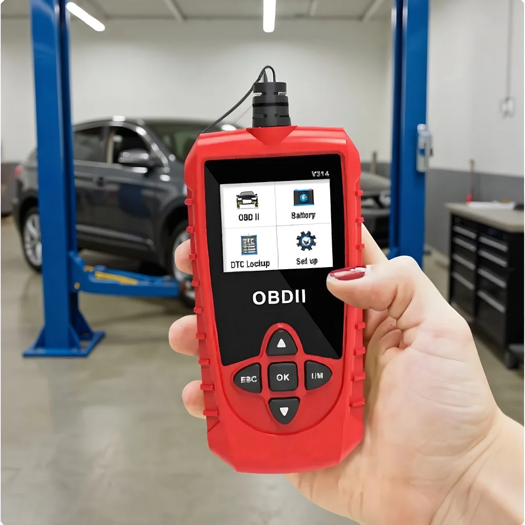 

​​Universal Car OBDII Scanner - Automotive Diagnostic Tool with Onboard Code Reading​​