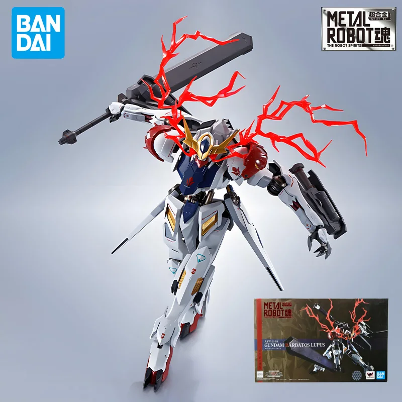 

BANDAI оригинальная серия MR ASW-G-08 Gundam Barbatos Lupus аниме фигурка в сборе настольный орнамент игрушки Коллекционная модель