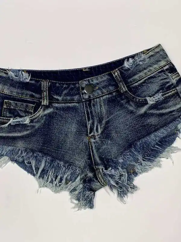 

Low Waist Waed Denim Cotton Blue Straight Pants Street Sle Cleanfit Women's Jeans Mid-aged plus Size Medium Elastic PU