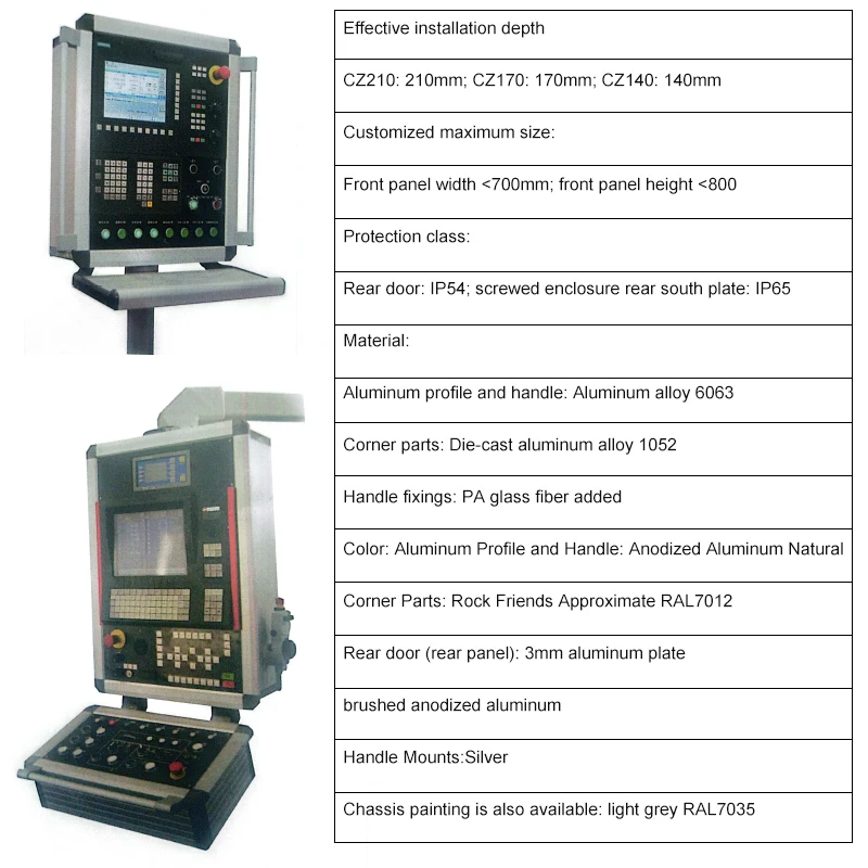 Cantilever Control Box 45/60 Touch Screen Operation Box Human-Machine Interface Control Box Cantilever Bracket Distribution Box