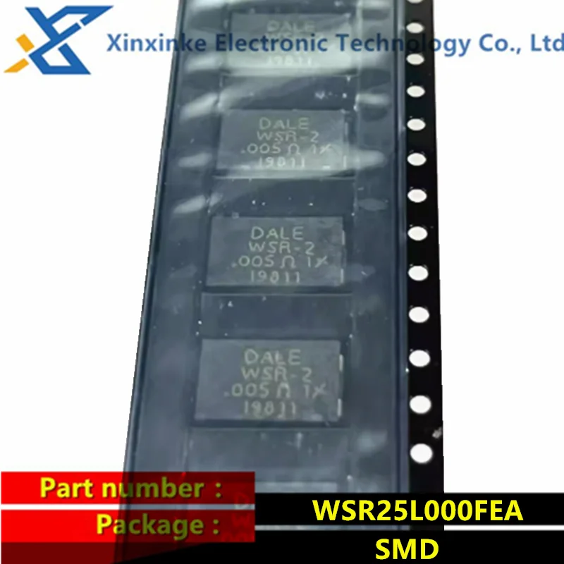 WSR25L000FEA DALE WSR-2 0.005R 5mR 2W 1% 4527 110PPM Current sensing resistor - SMD 2watts .005ohms New original genuine