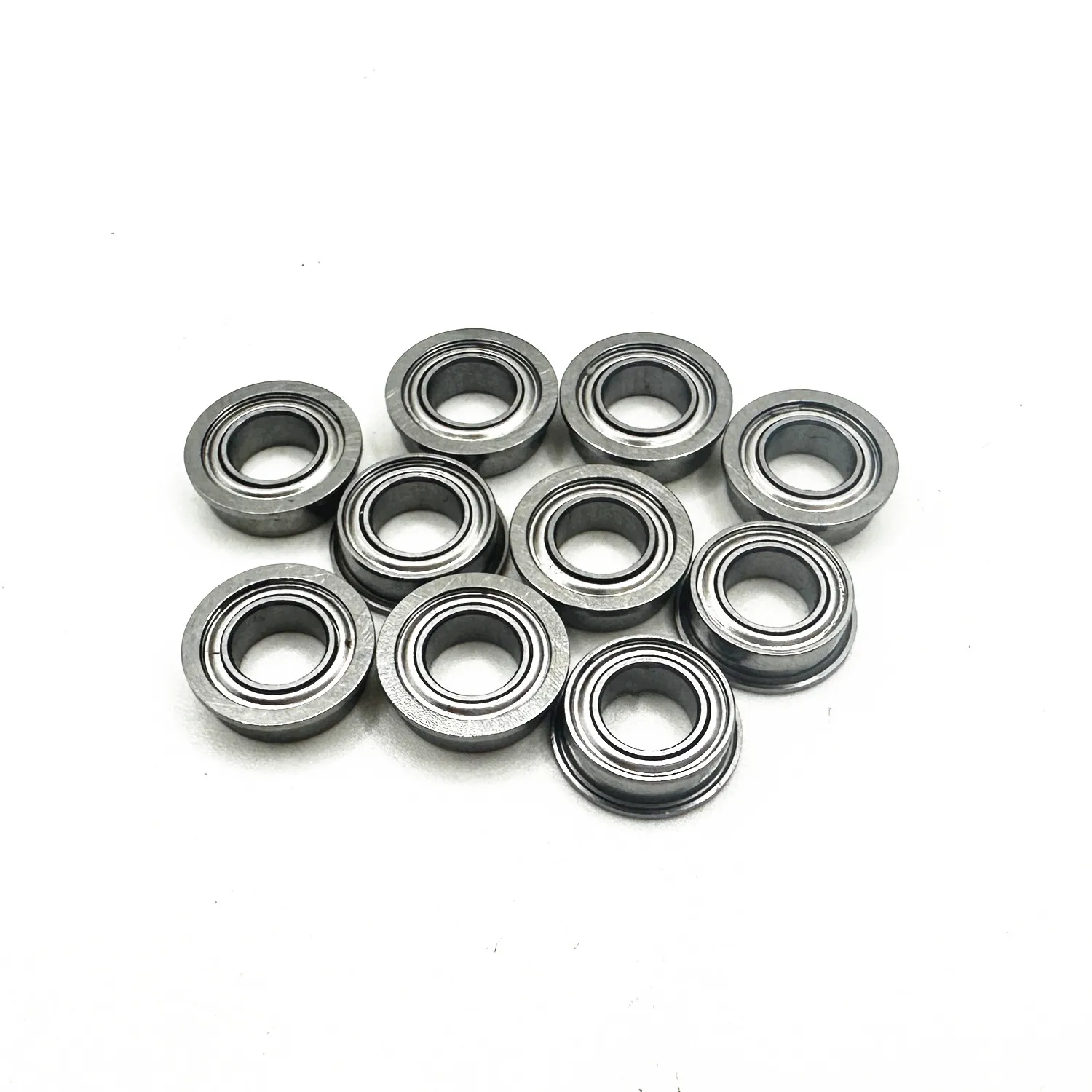 50Pcs MF95ZZ 5x9x3 mm Flange Bearings Deep Groove Ball Bearing High Quality MF95Z MF95
