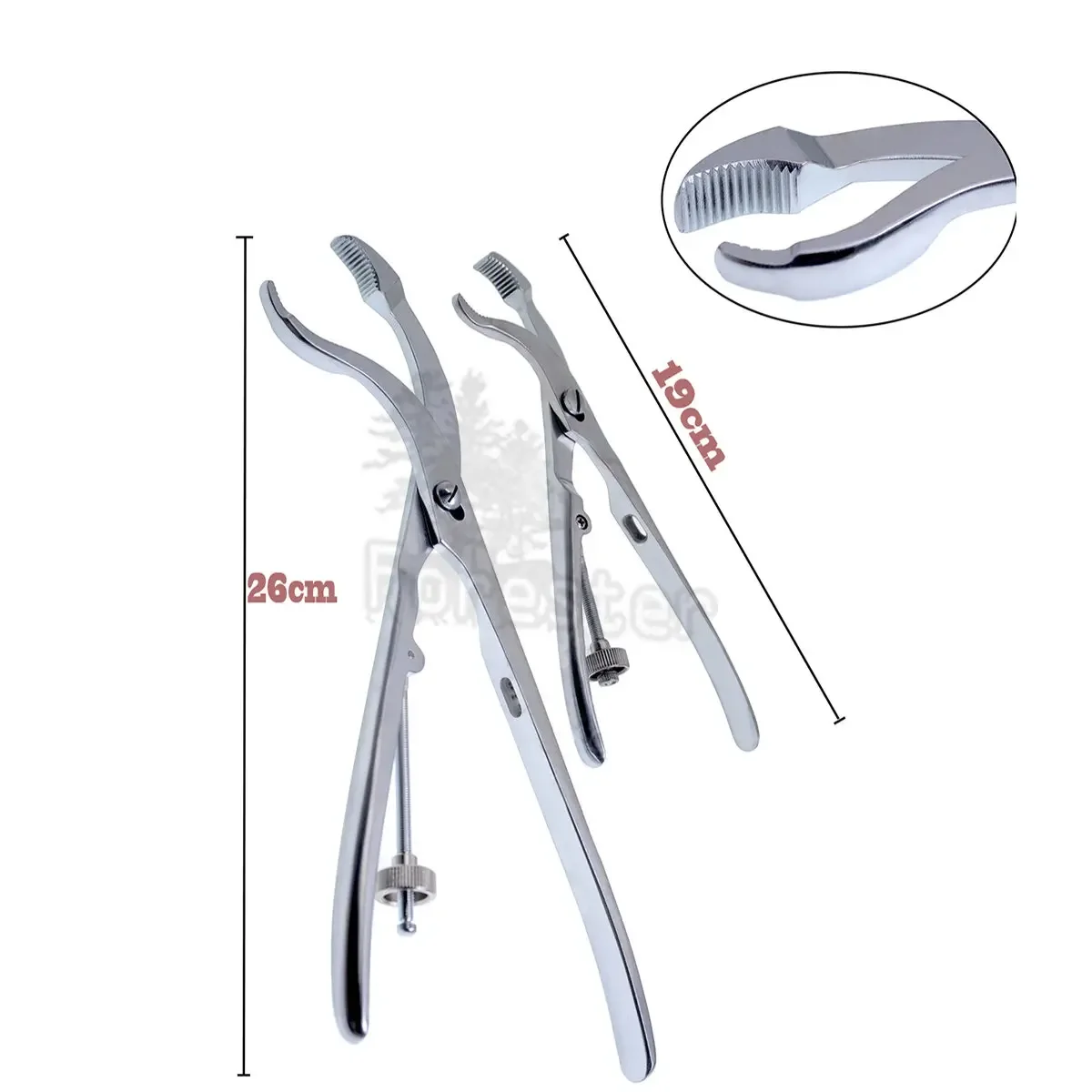 Orthopedic Pointed Reduction Forceps Bone Holding Forceps Thread Fixation Plate Veterinary Orthopedic Surgical Instrument