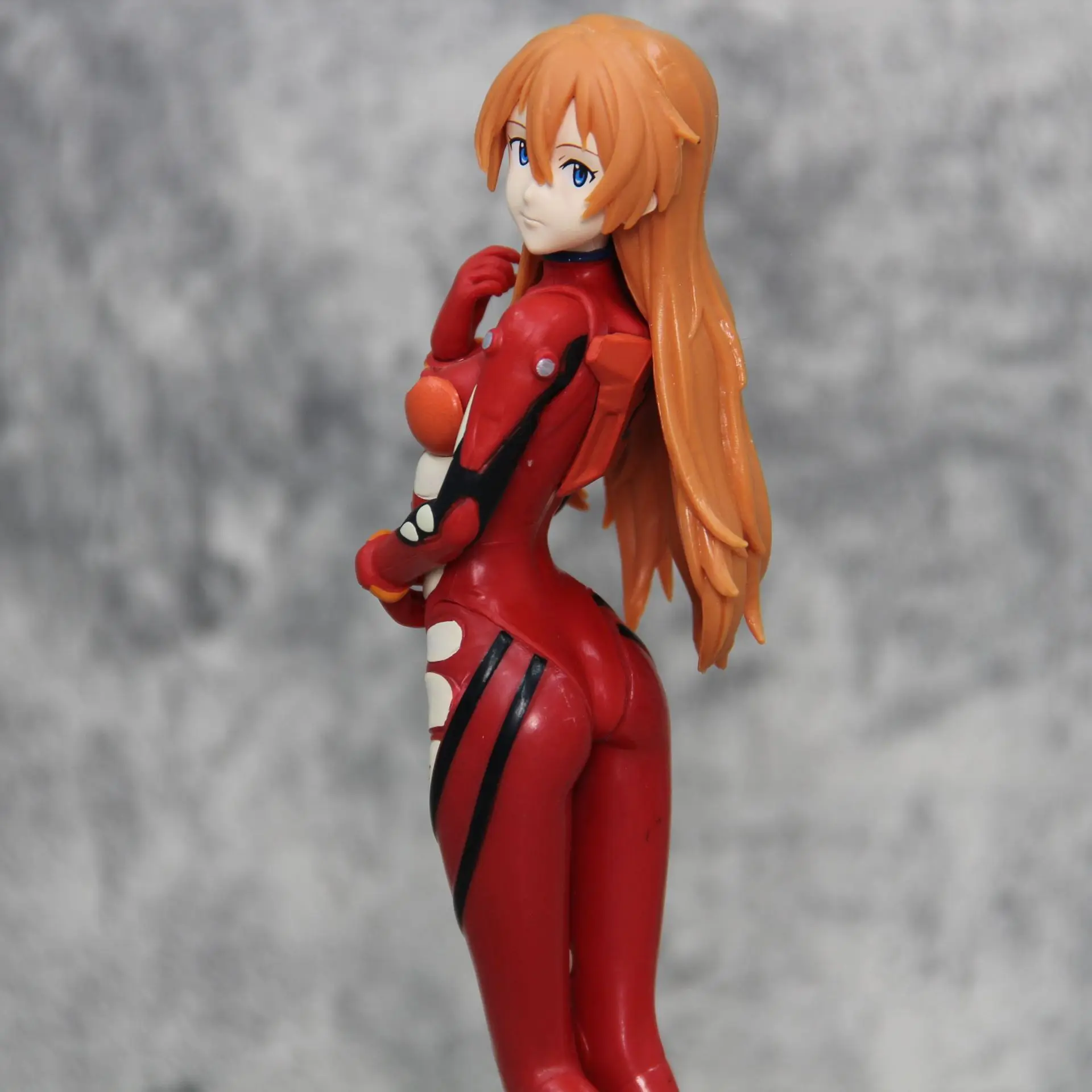 Anime neon genesis evangelion nova versão teatral finale asuka langley soryu batalha à beira-mar danificado modelo brinquedo figura de ação