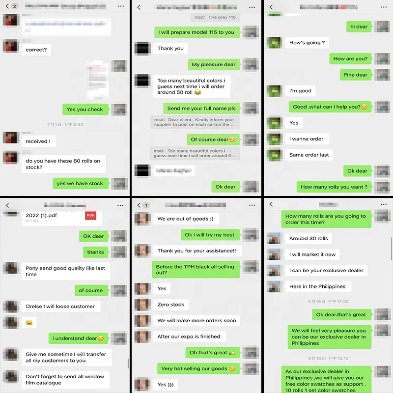 ECOPPF Fabbrica di alta qualità 7.5mil 10mil TPU Pellicola protettiva per vernice per auto nera lucida ad alta elasticità Pellicola OEM ODM PPF