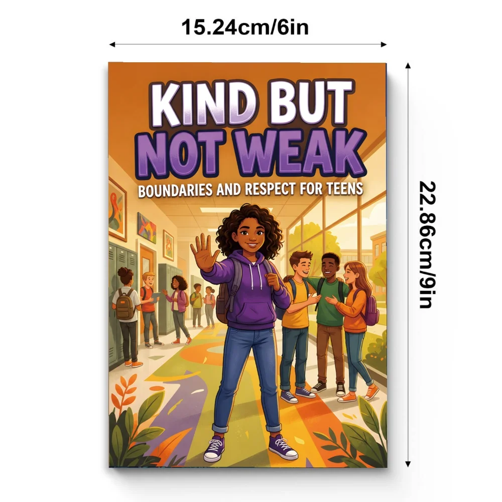 Kind But Not Weak for Teens, Boundaries and Respect Guide for Teen Confidence, Healthy Relationships, Self-Advocacy, Saying No