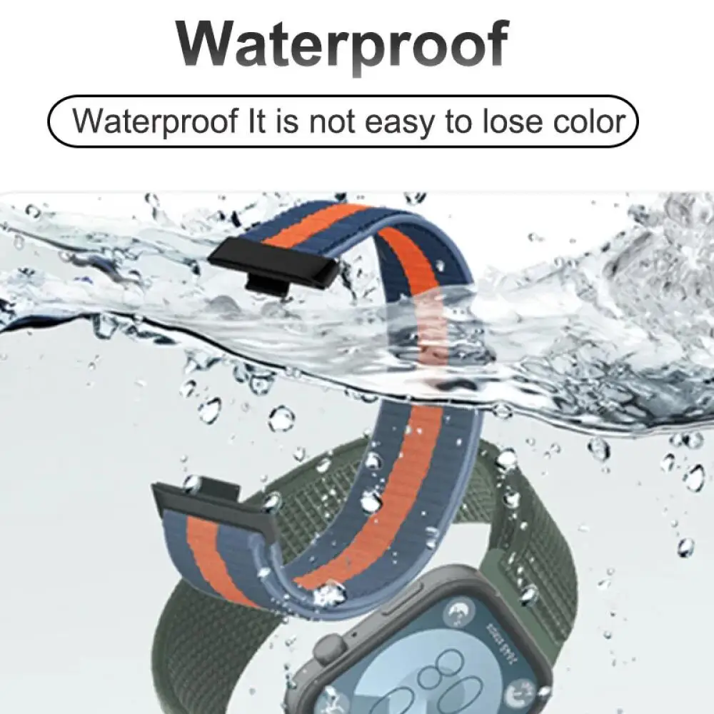 Нейлоновый тканый ремешок для Huawei Watch Fit 4/Fit 4 Pro, спортивный браслет-петля для Huawei Watch Fit 3, регулируемый ремешок на запястье, аксессуары