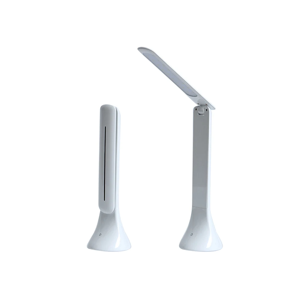 

Touch Control Led Desk Lamp Eye-Caring 3-Level Dimmable Foldable Night Light Usb Rechargeable Portable Studying Reading Table