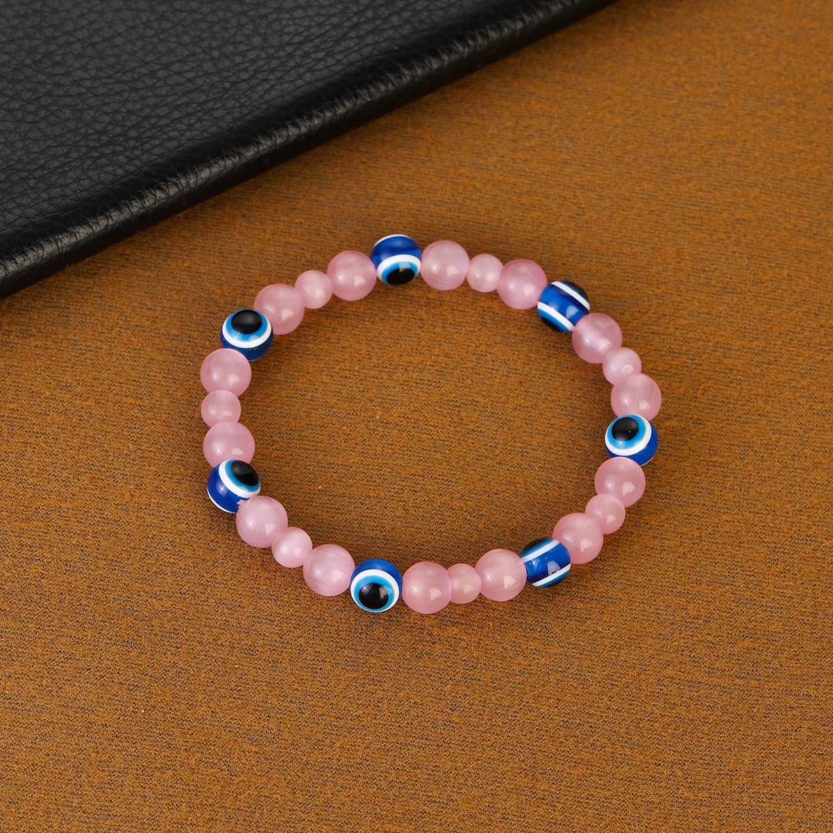 Pulsera de mal de ojo para hombres y mujeres, pulsera de malaquita de piedra Natural, ágata, Ojo de Tigre, accesorios de joyería de tendencia, regalo de pareja, nuevo