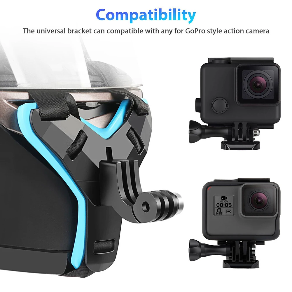 Motorcycle Helmet Chin Stand Mount Holder For 5/6/7 Motorcycle Camera Accessory - view 3
