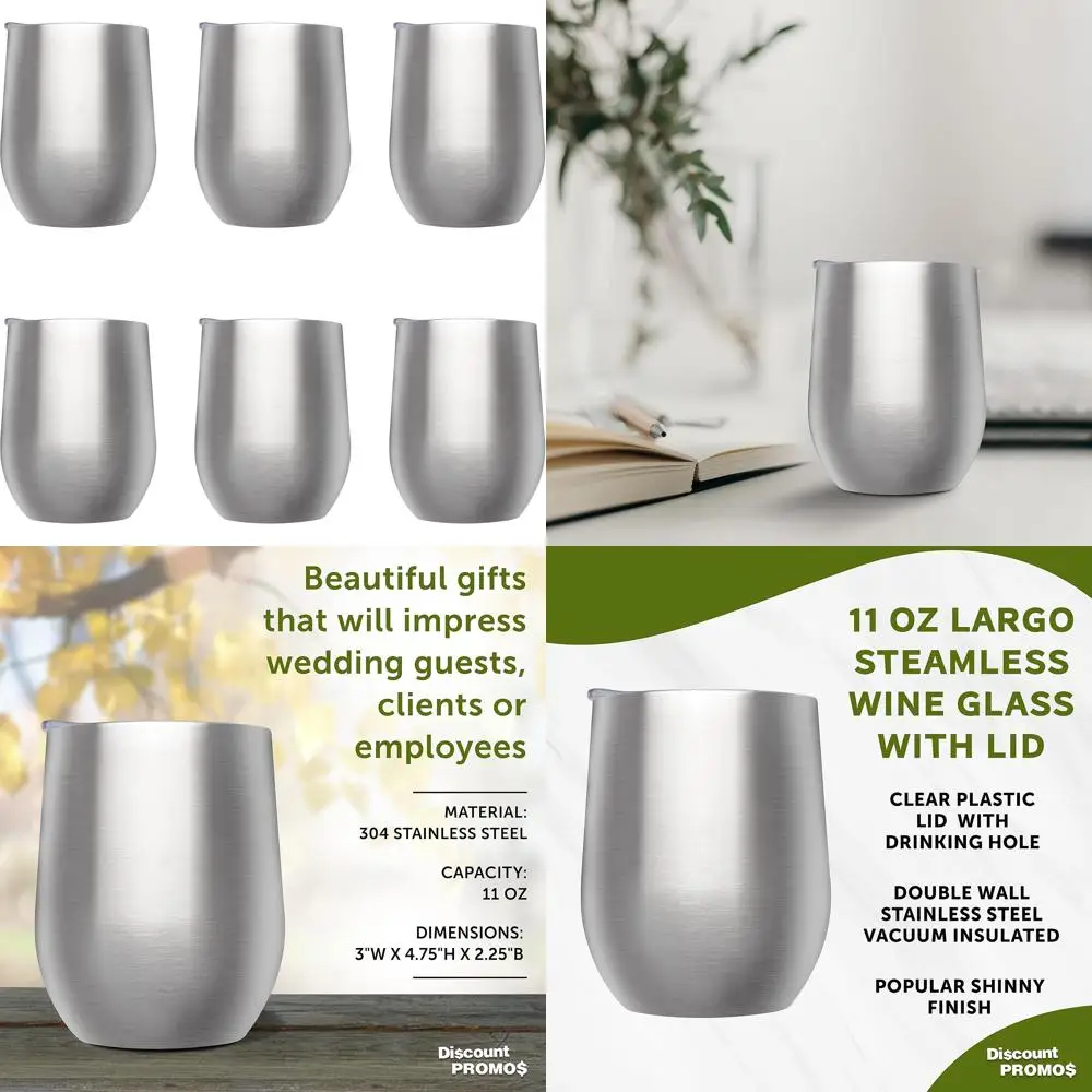 

Стаканы без ножек, 11 унций. Набор из 6 штук — оптовая упаковка для вина, коктейлей и многое другое: идеальная посуда для напитков для вечеринок и повседневного использования.