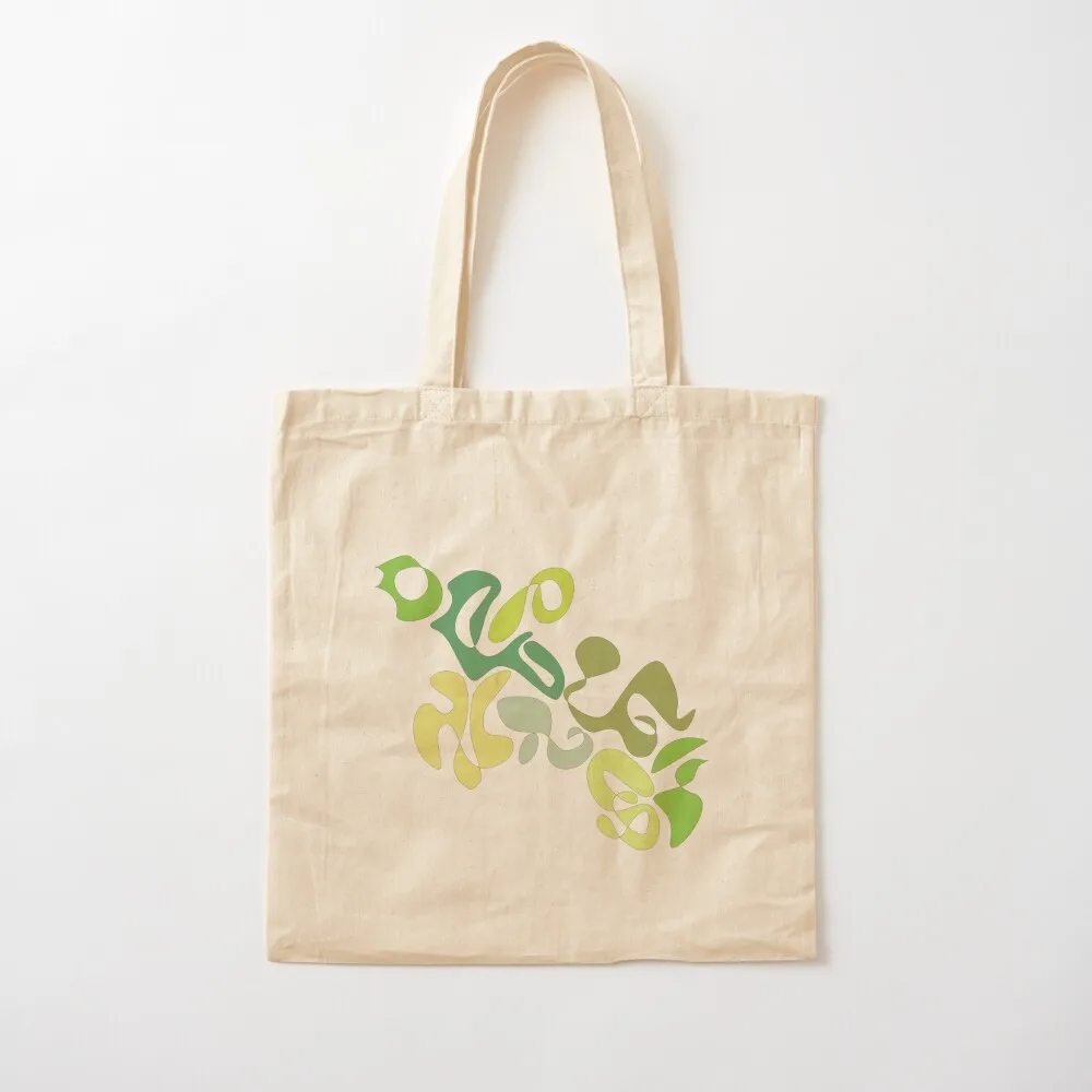 Music Doodle Lovely Day green Tote Bag Big bag women tote bag men eco pack supermarket folding