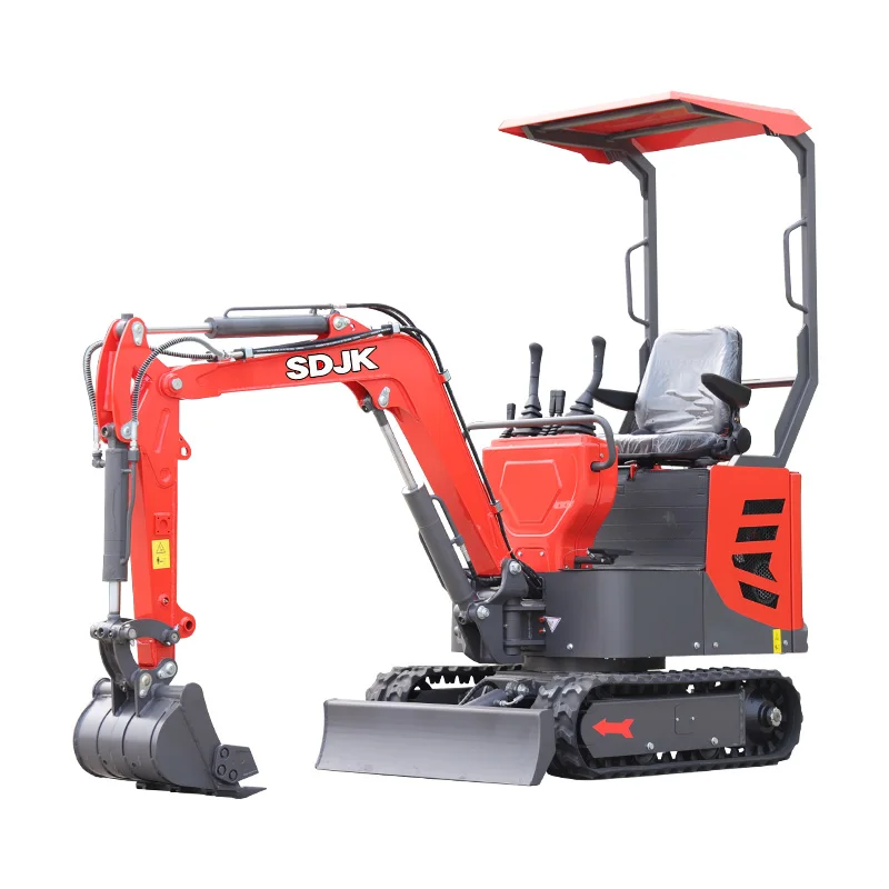 Diesel Engine Mini Excavator Full Hydraulic Digger 1 Ton 1.2 Ton Factory Wholesale CE Approved for Sale Customized