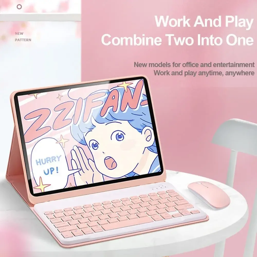 Magic Wireless Teclado With Mouse Tablets Keyboard Case for XiaoMi Pad 5 Pro 11