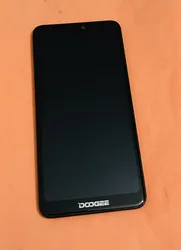 old Original LCD Display Screen + Touch Screen + Frame for DOOGEE Y7