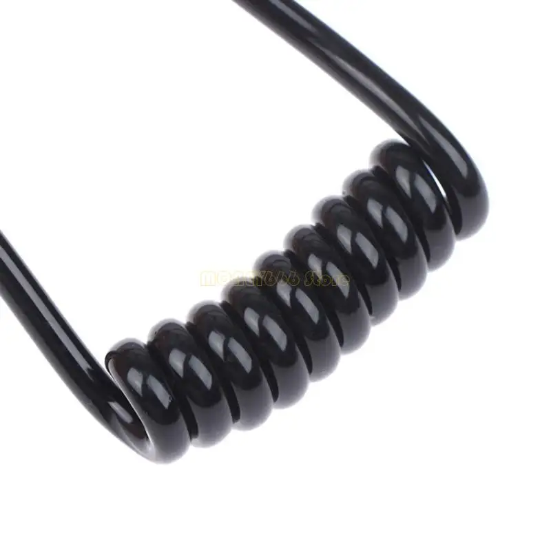 F62C 스프링 에어 튜브 워키 토키 이어폰 코일 음향 공기 튜브 이어 플러그 교체