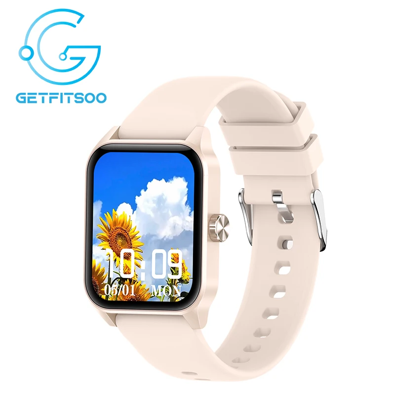 

Getfitsoo Smart Watch For Women 1.85" TFT Screen 3D Dynamic Dial Bluetooth Call IP68 Waterproof Health Sports Smartwatch 2024