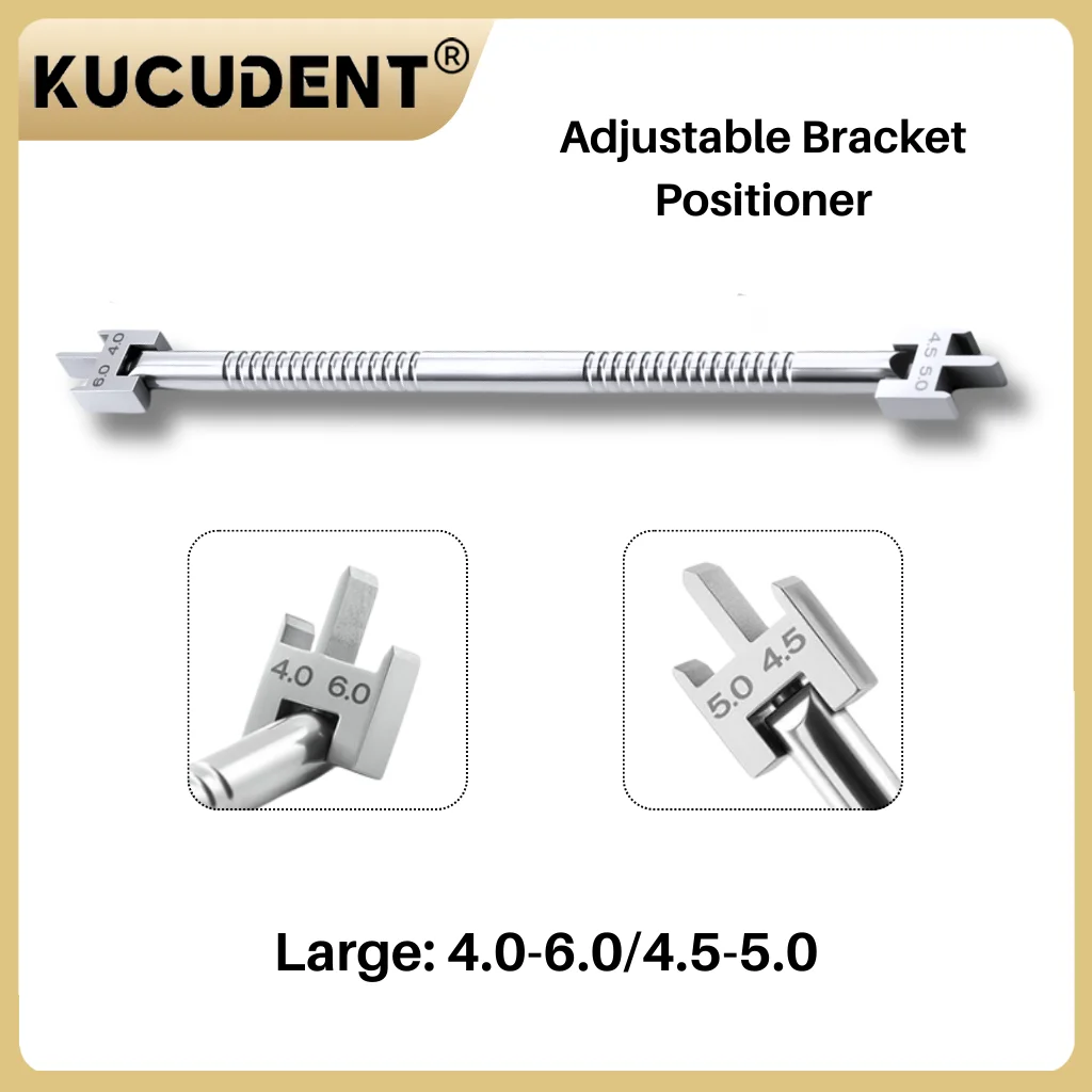 

1 pc Dental Orthodontic Bracket locator Stainless Steel Mirror Polished for Dental Lab Orthodontic Treatment Dentist Tools
