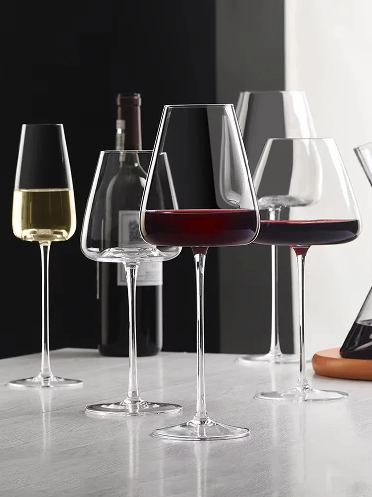 Ultra-thin Goblet Red Wine Glass Cup Kitchen Tools Water Grap Champagne Glasses Bordeaux Burgundy Wedding Party Gift