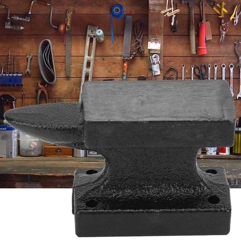 Rugged Cast Anvil Iron Anvil Beading Jewelry Making Kits Blacksmith Anvil Jewelers Metalsmith(Random Color)