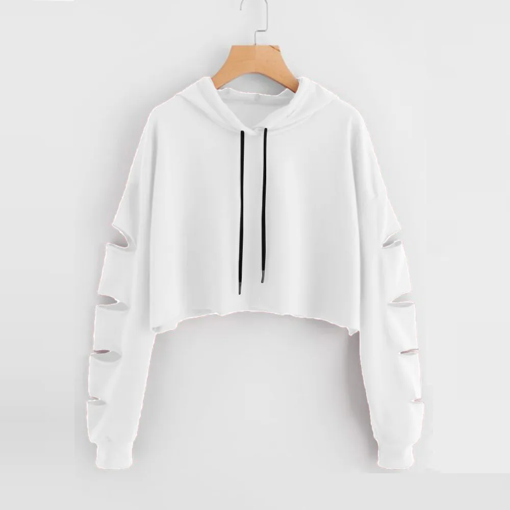 

Oversize Hoodies Women Y2k Pullover Solid Long Sleeve Sweatshirt Cut Out Zip Up Tank Top Autumn Long Sleeve Hoody Sweater 2023