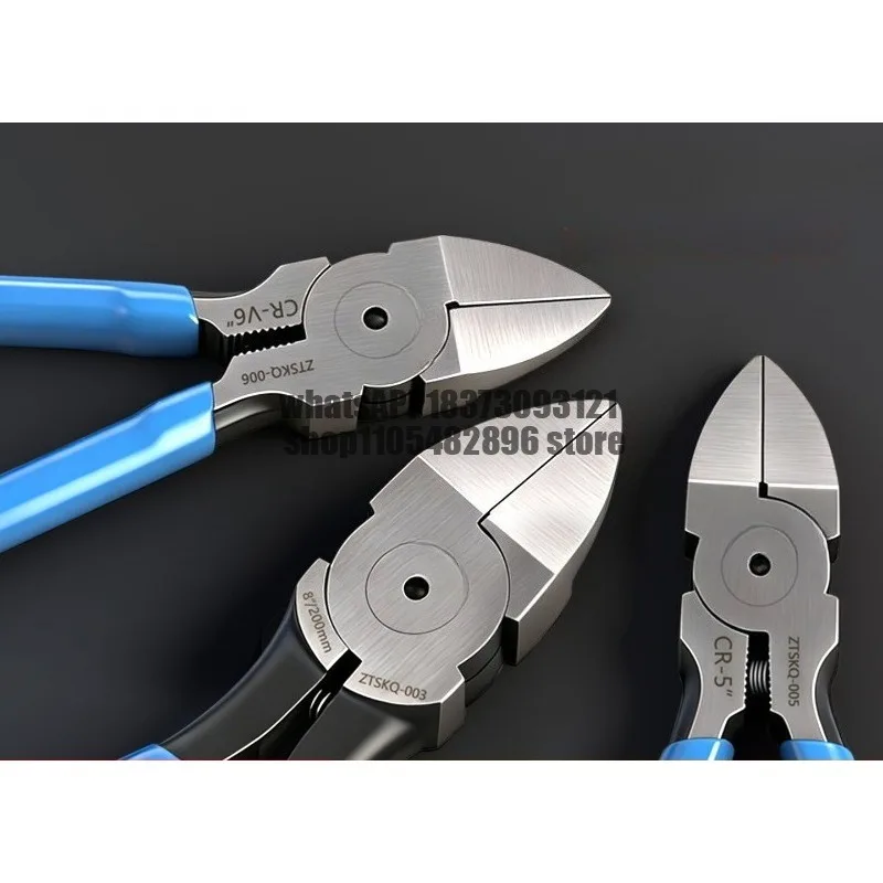 Oblique Nozzle pliers Industrial grade superhard model Electronic Small Oblique nozzle pliers