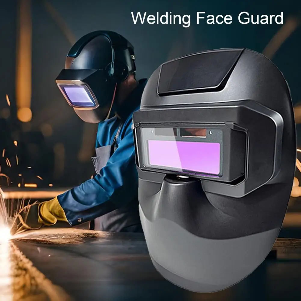 

Welding Protective Hood Auto Darkening Welding Helmet Large Viewing Screen Weld Helmet Face Guard Electric Soldering Glasses