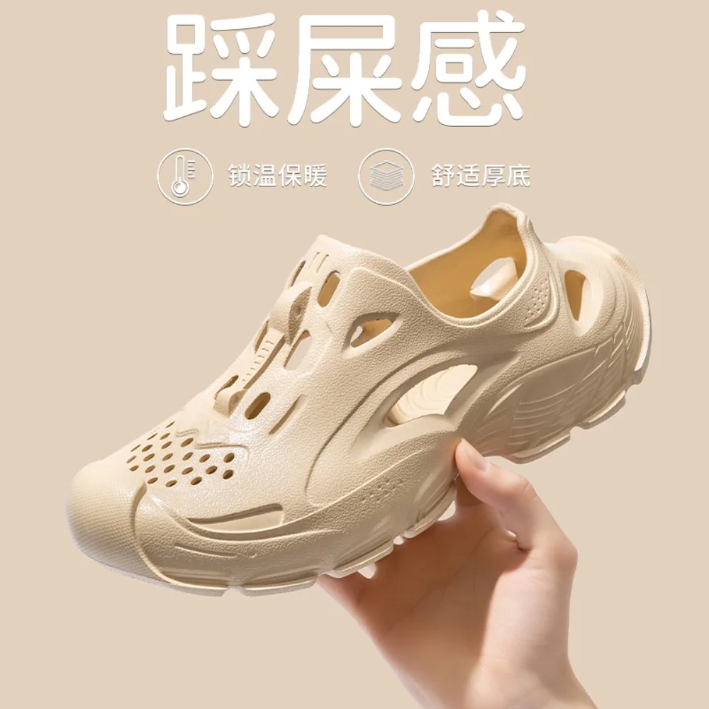 Men's New Summer Outdoor Sandals, Men's Slip-On Water-Resistant Beach Shoes