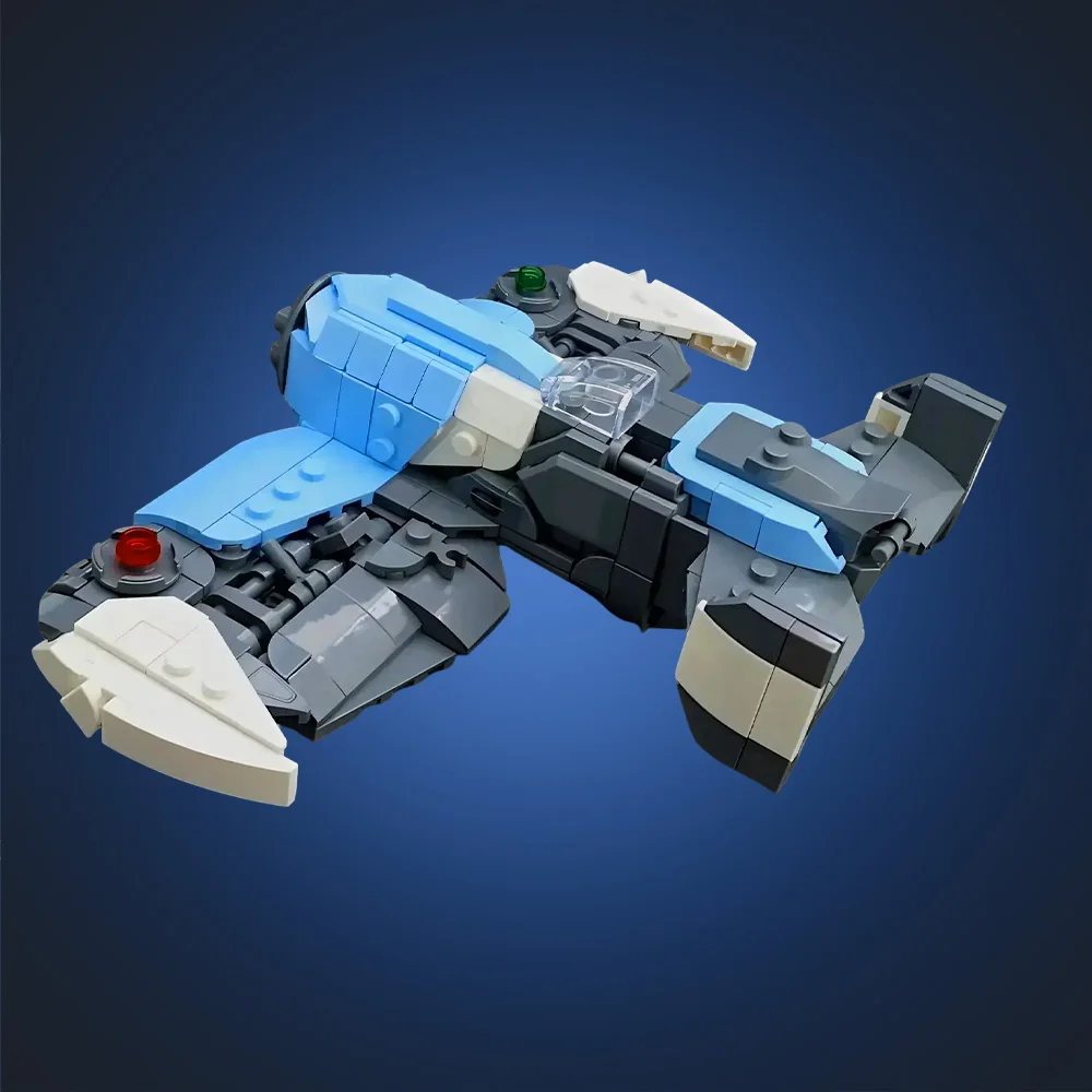 

Gobricks MOC Cypersky - Tomtit Airplane Building Blocks Model Cypersky - Tomtit Blue Airplane Bricks Assembly Toys Kids DIY Gift