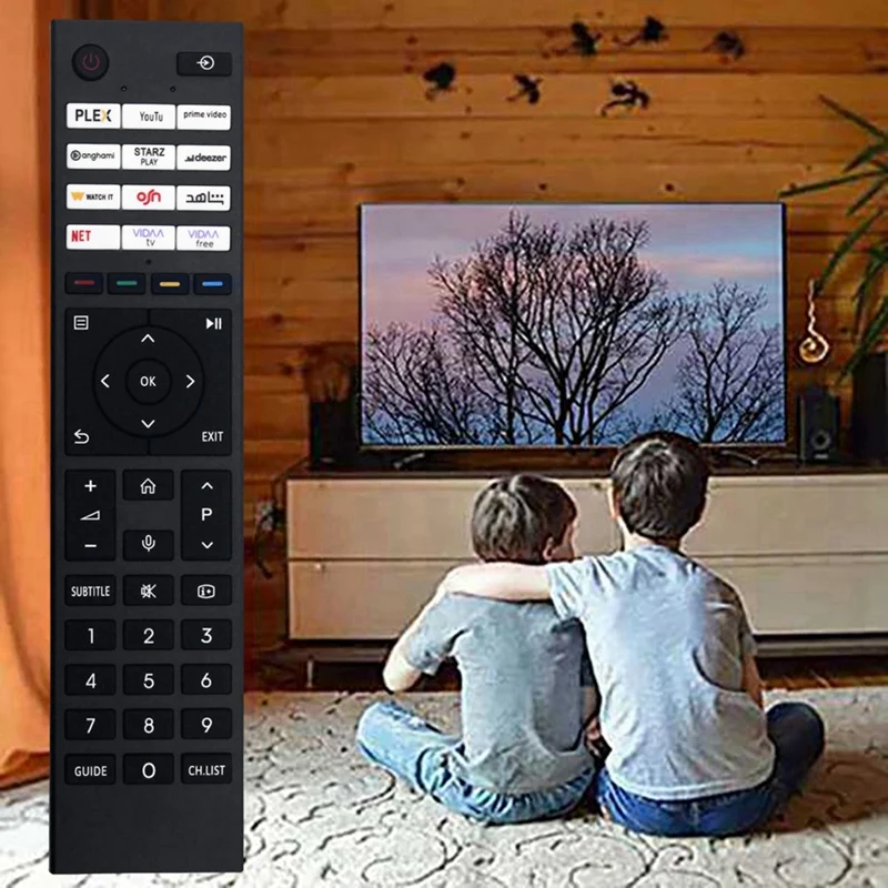 Replace CT-95043 Remote Control For Toshiba 4K Smart Android LED TV Remote Control