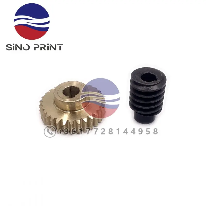 1 مجموعة الملطف محرك الأسطوانة المياه دودة والعتاد صنع في الصين للرجل رولاند 300 قطع غيار ماكينات الطباعة #3