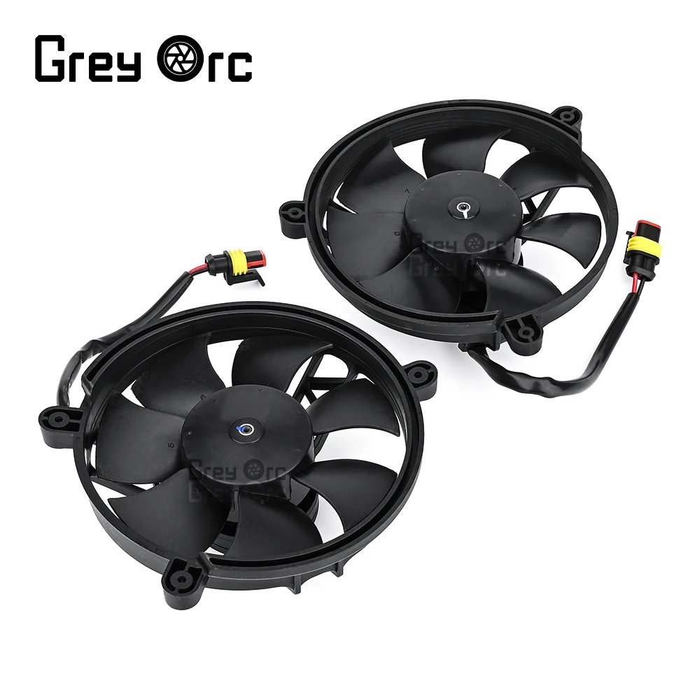 

Electric Radiator 12V Cooling Fan Radiator Cooling Fans for Ducati Street Fighter V4 V4S 2020-2025 Panigale V4 V4S 1100 V4R1000
