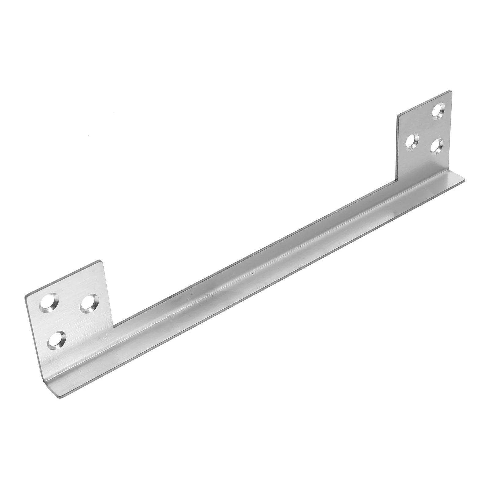 Door Latch Guard Lock Protector Plate Stainless Steel Security Covers Outdoor L-shaped Child