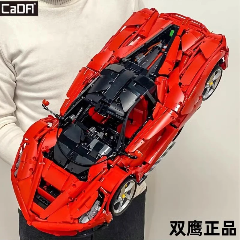 New High-Tech 61505 Super Sports Vehicel Hypercar 1:8 Model Building Blocks Bricks Assembly Puzzle DIY Toys Chrismas Gifts Kids