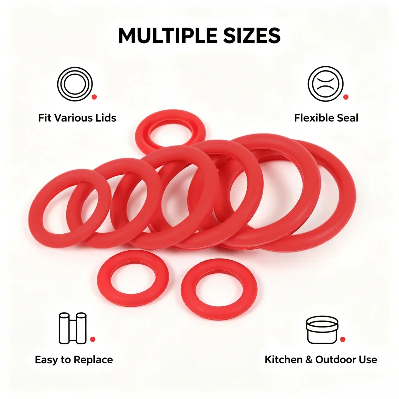 Multifunctional 6 Sizes Massage Accessory Ring Portable Delay Fixed Loop Increase Expansion Home Massage for Relaxation