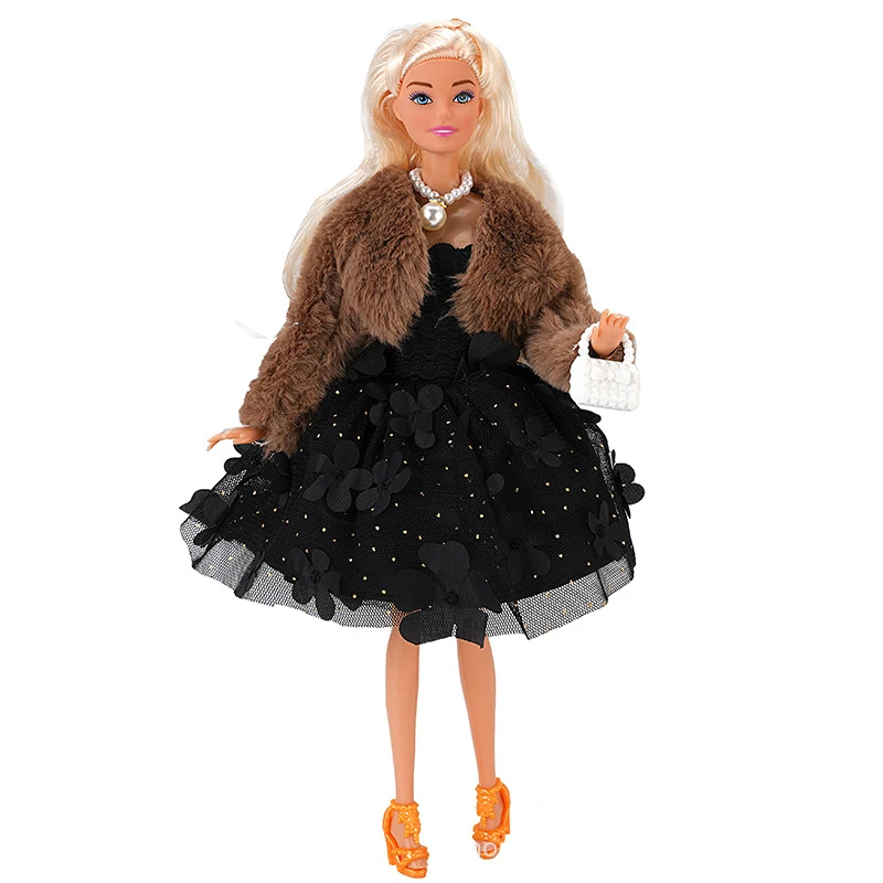 Doll Clothes Costume Fashion Outfit Dress Coat Compatible for 30cm   Barbie Dolls Accessories Gift Toy for Children