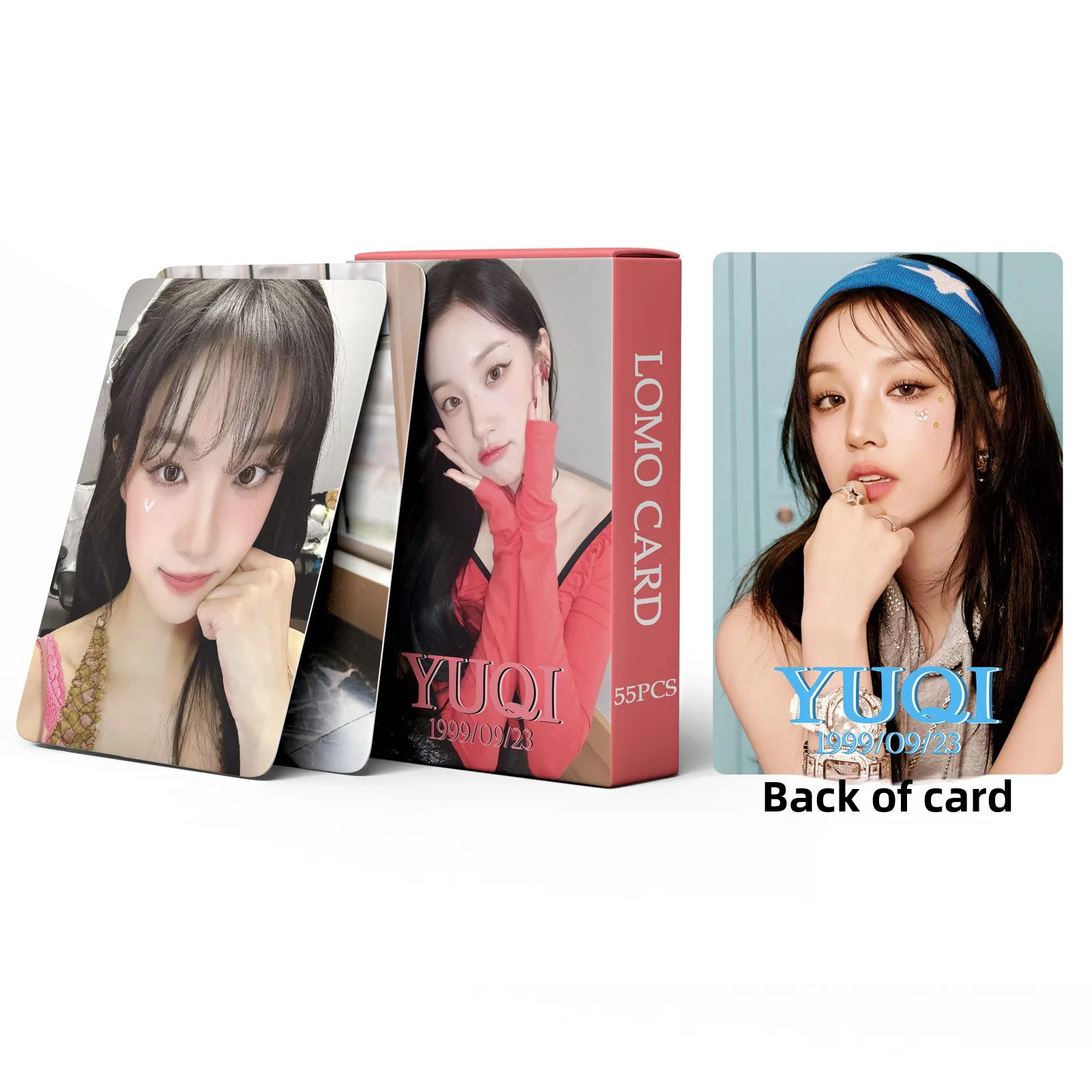 55Pcs KPOP GI-DLE Idol Girl YuQi New Album I SWAY Photocards MiYeon SoYeon YuQi ShuHua Minnie HD Printd Personal Lomo Card Fans