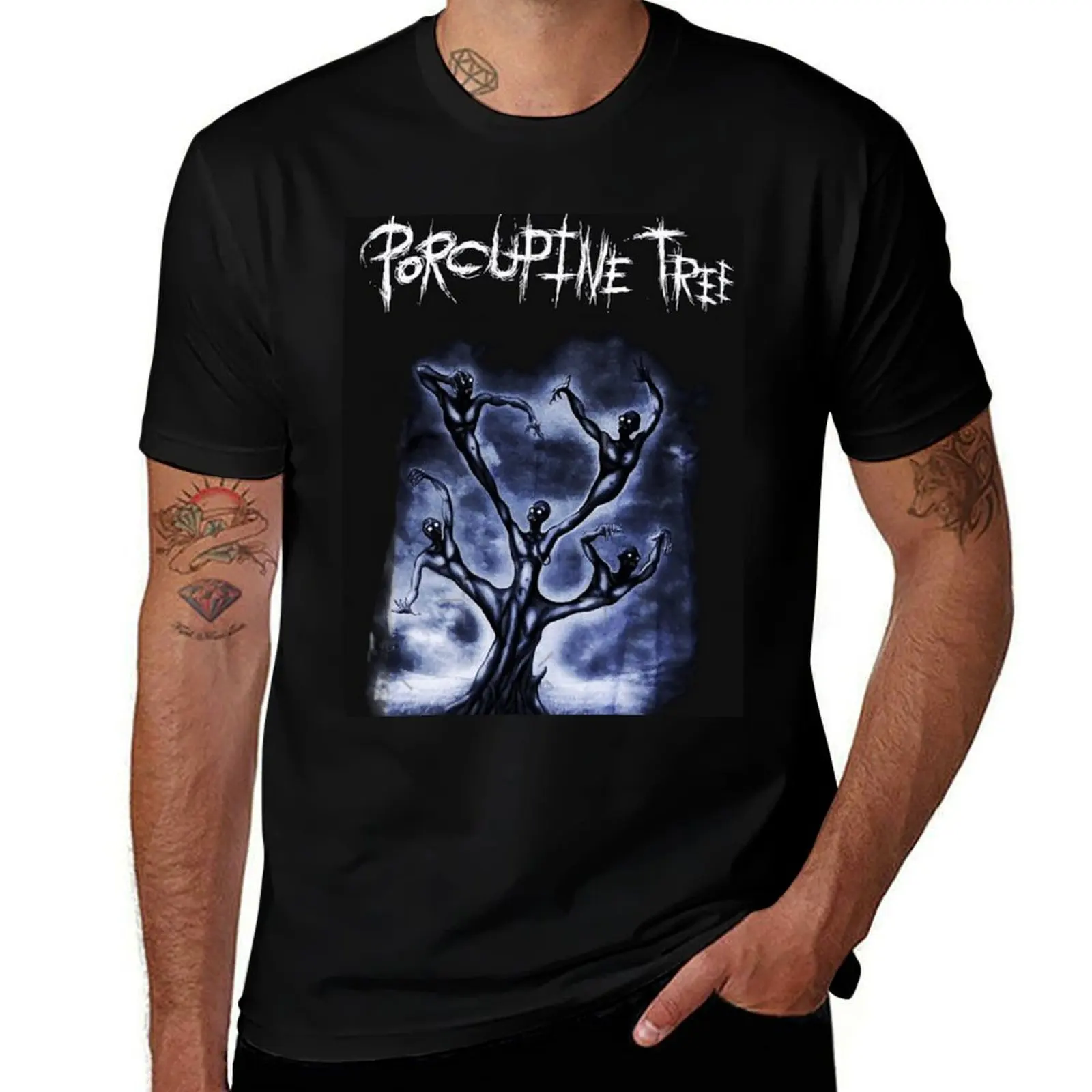 Porcupine Tree T-Shirt Big Size Short Sleeve Casual Top