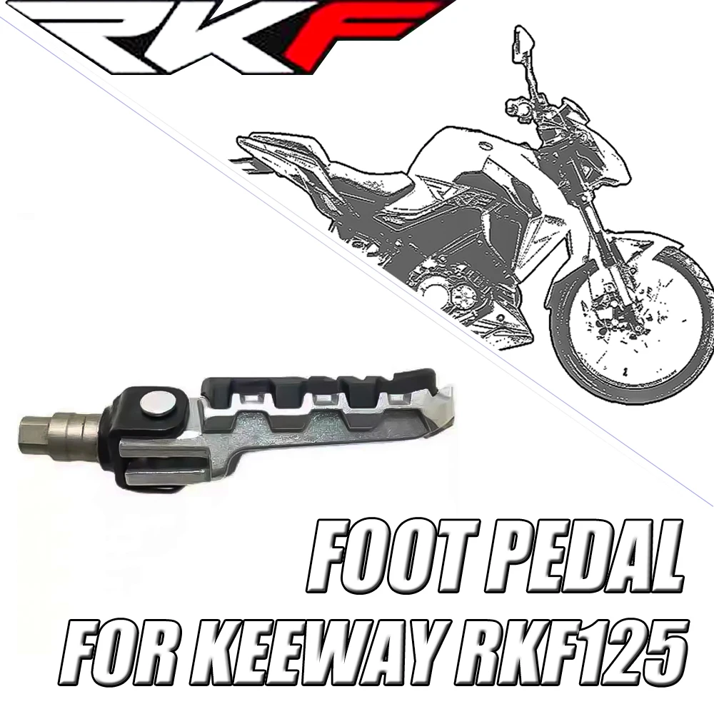 FIT Keeway RKF 125 Motorcycle Original Pedal bracket Footrest Footrest Foot Pegs For Benelli 180S 180 S 165S Keeway RKF 125