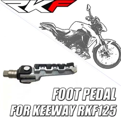 Soporte de Pedal Original para motocicleta, reposapiés compatible con Keeway RKF 125, para Benelli 180 S 180 S 165S Keeway RKF 125