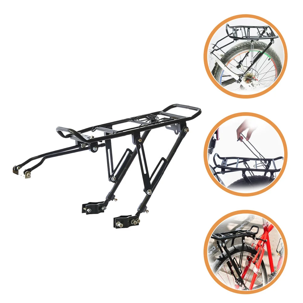 

Задняя стойка для велосипеда из алюминиевого сплава, прочный, профессиональный, регулируемый, многофункциональный, подходит для складных горных велосипедов