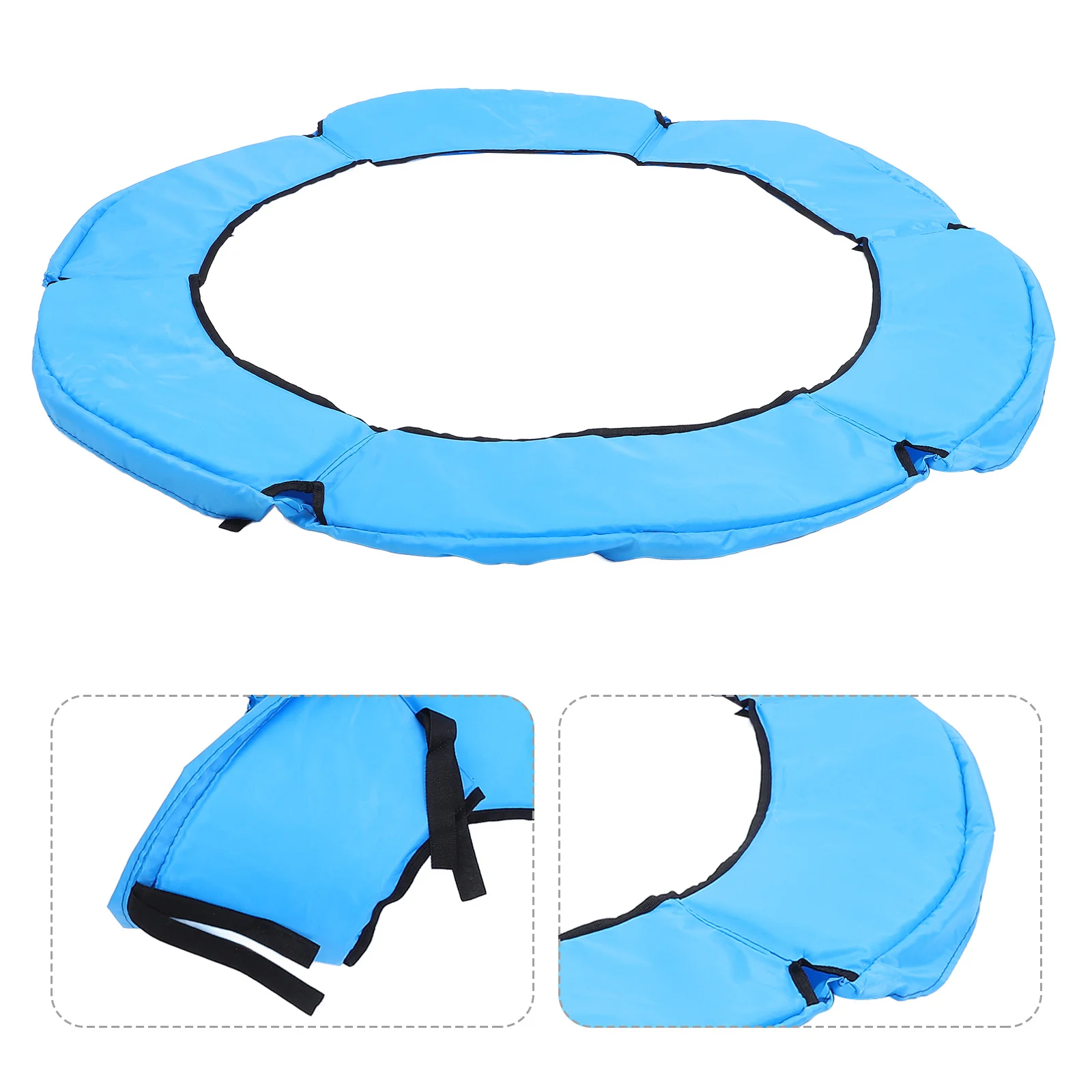 Trampolin-Schutzpolster, Oxford-Tuch, verschleißfeste Federabdeckung für Zuhause, Outdoor, Springen, Sicherheitsrahmen, Ersatzmatte