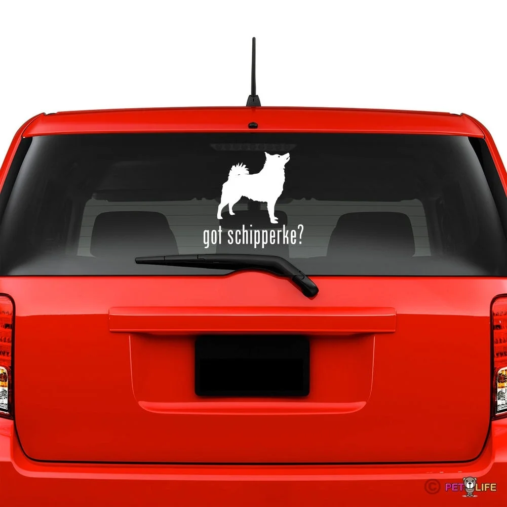 

For Got Schipperke Windshield Sticker Vinyl Auto Window car decals