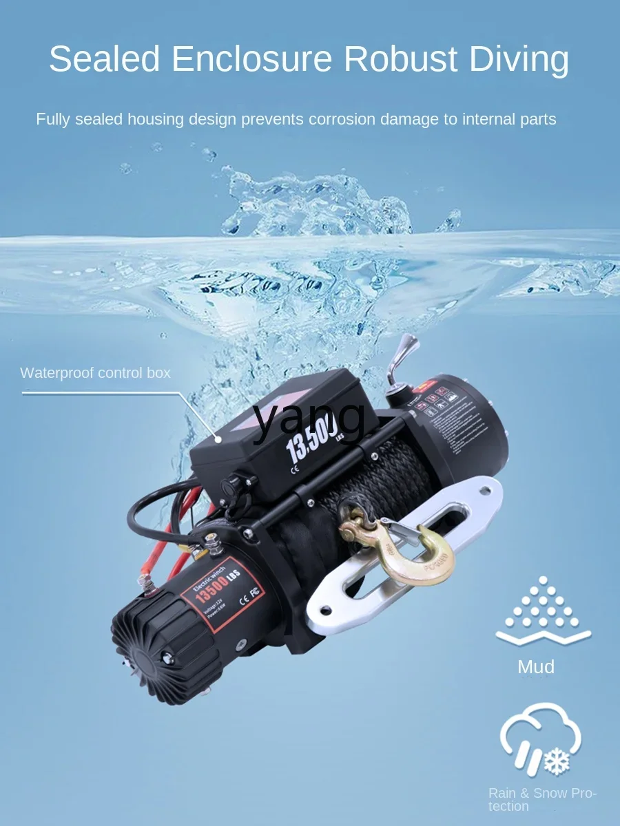 CX  electric vehicle winch self-rescue crane off-road vehicle small crane
