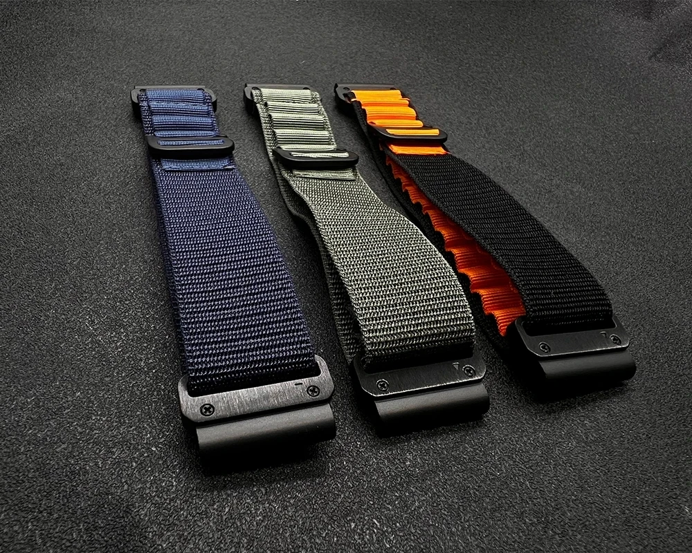 20 22mm 26mm Quick Release Nylon Strap for Garmin Fenix7S 7X 7Pro Fenix 6X 6 5X 5Plus Tactix7 Forerunner 965 955 Enduro 2 Band