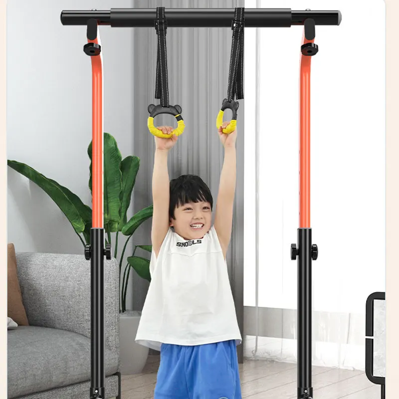 Multifunctional Pull‑Up Training Stand Single Parallel Bar Frame for Kids Adults Indoor Stretching Strength Fitness Workout Gear