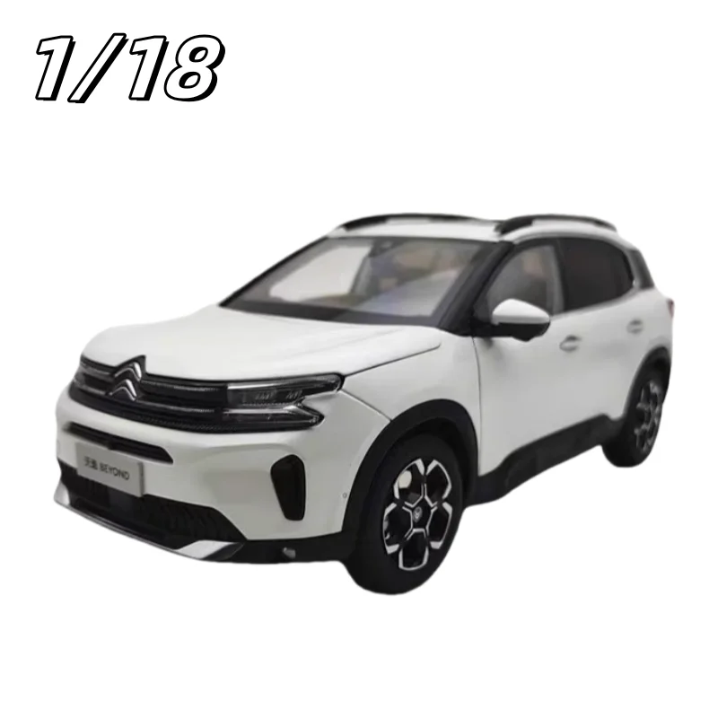 1:18 Original Dongfeng Citroen C5 Tianyi BEYONDSUV alloy model, children's collection of decorative toys, gifts for children.